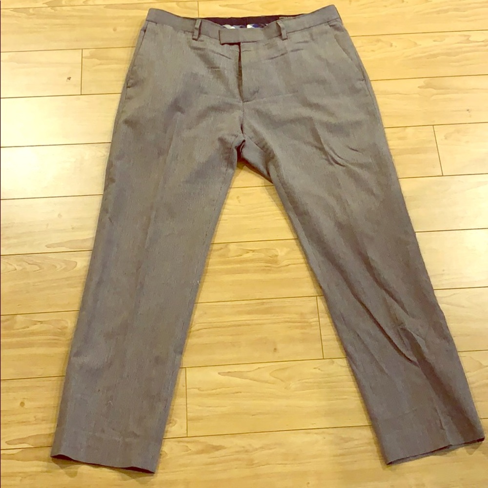 Slim fit pin stripe pants 34x30